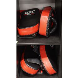 LOT OF 4 RED UFC TRAINING KICK PADS