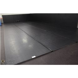 LOT OF 4 DOLLAMUR 2 INCH HIGH PADDED FLOOR MATS