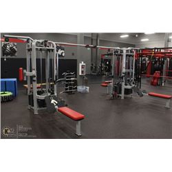 STAR TRAC 8 STACK DOUBLE TOWER CABLE STATION