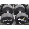 Image 1 : PAIR OF UFC 65LB DUMBBELLS