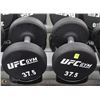 Image 1 : PAIR OF UFC 37.5LB DUMBBELLS
