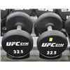 Image 1 : PAIR OF UFC 32.5LB DUMBBELLS