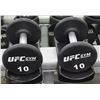 Image 1 : PAIR OF UFC 10LB DUMBBELLS