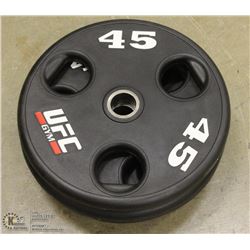 LOT OF 4 - UFC 45LB FREE WEIGHTS