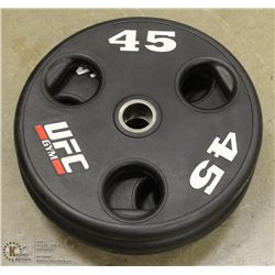 LOT OF 4 - UFC 45LB FREE WEIGHTS