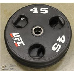 LOT OF 4 - UFC 45LB FREE WEIGHTS