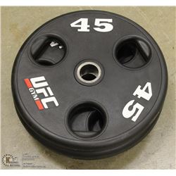 LOT OF 4 - UFC 45LB FREE WEIGHTS