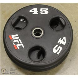 LOT OF 4 - UFC 45LB FREE WEIGHTS
