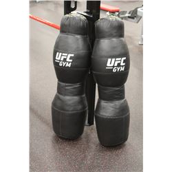 LOT OF 2 BLACK WRESTLING DUMMIES