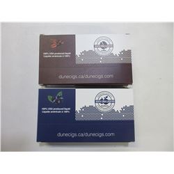 2 Boxes of 6 each Dune Vapor Liquid / 100% USA / coffee&cream/blueberry