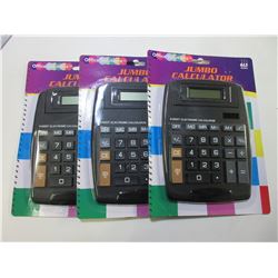 Lot of 3 New Calculators / great for work or home