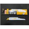 Image 1 : 5 New Craftsman 6 inch Recip / Sawzall Blades / Wood with Nails bi-metal
