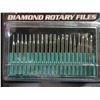 Image 1 : 20 piece Diamond Rotary Files / 1/8 collet / dremel