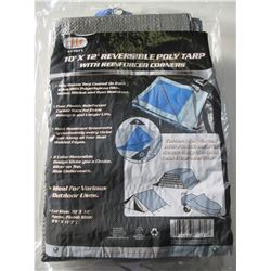 New 10 x 12 foot Reversable Tarp