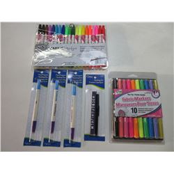 Large lot of Fabric Markers