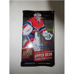 Upper Deck 2015/16 series one young gun Hockey Cards 1 pack of 8 cards