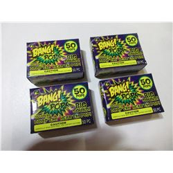 4 Boxes of BANG POPS / 50 per box / drop em or throw em BIG BANG!