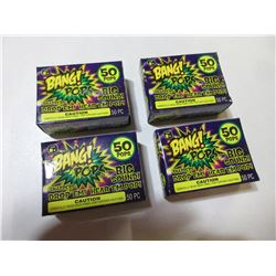 4 Boxes of BANG POPS / 50 per box / drop em or throw em BIG BANG!