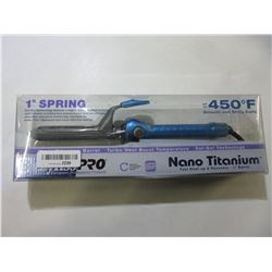 New Babyliss Nano Titanium 1 " Pro Curling Iron