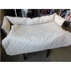 New Sofa Dog Bed Cover / Just set on Furniture to Protect from Hair / 40"