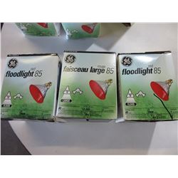 3 New GE Outdoor Floodlight 85 / 3 Red