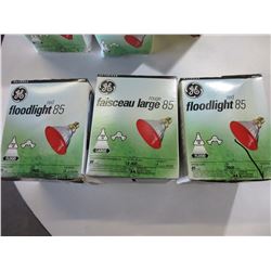 3 New GE Outdoor Floodlight 85 / 3 Red