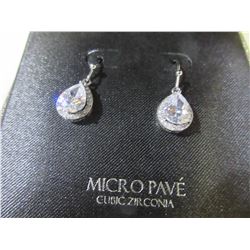 Micro Pave' Cubic Zirconia EarRings