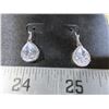 Image 2 : Micro Pave' Cubic Zirconia EarRings