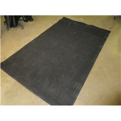 Black Area Rug 5 ft x 8ft