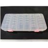 Image 1 : Bead storage System / 28 clear ez view stackable containers