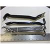 Image 1 : 2 New Pry Bars 14 & 17 inch and 4 Large Wrenches 13/16 - 1 inch