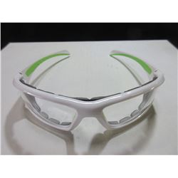 3 New White Frame with Padded Lense see pics / Clear Lense