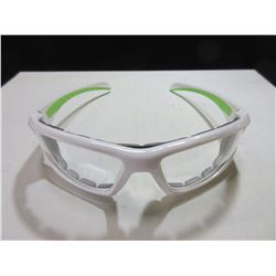 3 New White Frame with Padded Lense see pics / Clear Lense