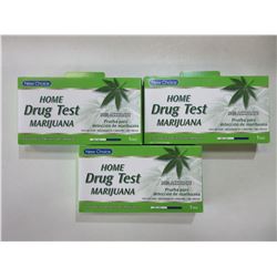 3 Marijuana Home Drug Test / 98% accurate easy to use / result in 5 min.
