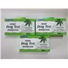 Image 1 : 3 Marijuana Home Drug Test / 98% accurate easy to use / result in 5 min.