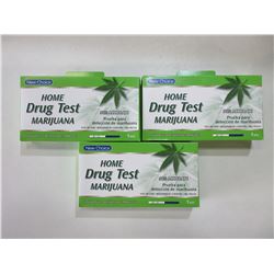 3 Marijuana Home Drug Test / 98% accurate easy to use / result in 5 min.