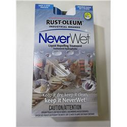 New RUST-OLEUM Never Wet Liquid Repelling Treatment / easy 2 step process