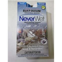 New RUST-OLEUM Never Wet Liquid Repelling Treatment / easy 2 step process