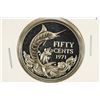 Image 1 : 1971 BAHAMAS PROOF 50 CENTS .2667 OZ. ASW