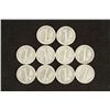 Image 2 : 10 ASSORTED 1930'S & 1940'S MERCURY DIMES
