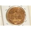 Image 2 : TEXAS COMMEMORATIVE TOKEN THE ALAMO / 1845 PENNY