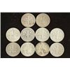 Image 2 : 10 ASSORTED SILVER ROOSEVELT DIME