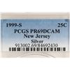 Image 3 : 1999-S SILVER NEW JERSEY QUARTER PCGS PR69 DCAM