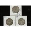 Image 1 : 1941-D,42 & 45 WALKING LIBERTY HALF DOLLARS
