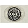 Image 2 : 1 TROY OZ .999 FINE SILVER PROOF ROUND SUNSHINE