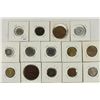 Image 1 : 14 ASSORTED VINTAGE TOKENS
