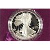 Image 1 : 1990-S PROOF AMERICAN SILVER EAGLE