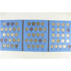 JEFFERSON NICKEL PARTIAL SET 57 COINS WITH 10