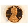 Image 1 : 1981-S TYPE I LINCOLN CENT PCGS PR69RD DCAM