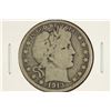 Image 1 : 1913 BARBER HALF DOLLAR VERY GOOD KEY DATE